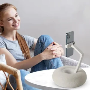 Snuggle Screen Phone Holder Pillow Adjustable Phone Stand T
