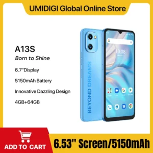 UMIDIGI-A13S Android 11 Smartphone 4GB RAM 32GB
