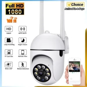 1080P PTZ WIFI IP Camera Audio CCTV Surveillance 4X Zoom